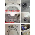 UK Hot Selling Sanitary Ware Back to Wall Toilet With Spray Nozzle